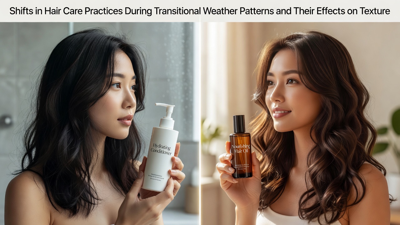 Shifts in Hair Care Practices During Transitional Weather Patterns and Their Effects on Texture